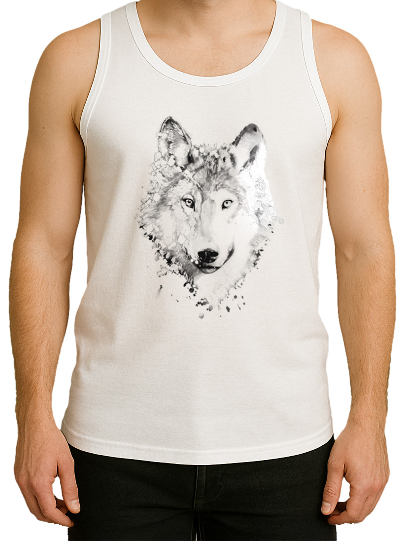 Solar Activated Tank Top for Men - UV Reactive Color Changing Shirt Sunlight - Picture 16 of 17